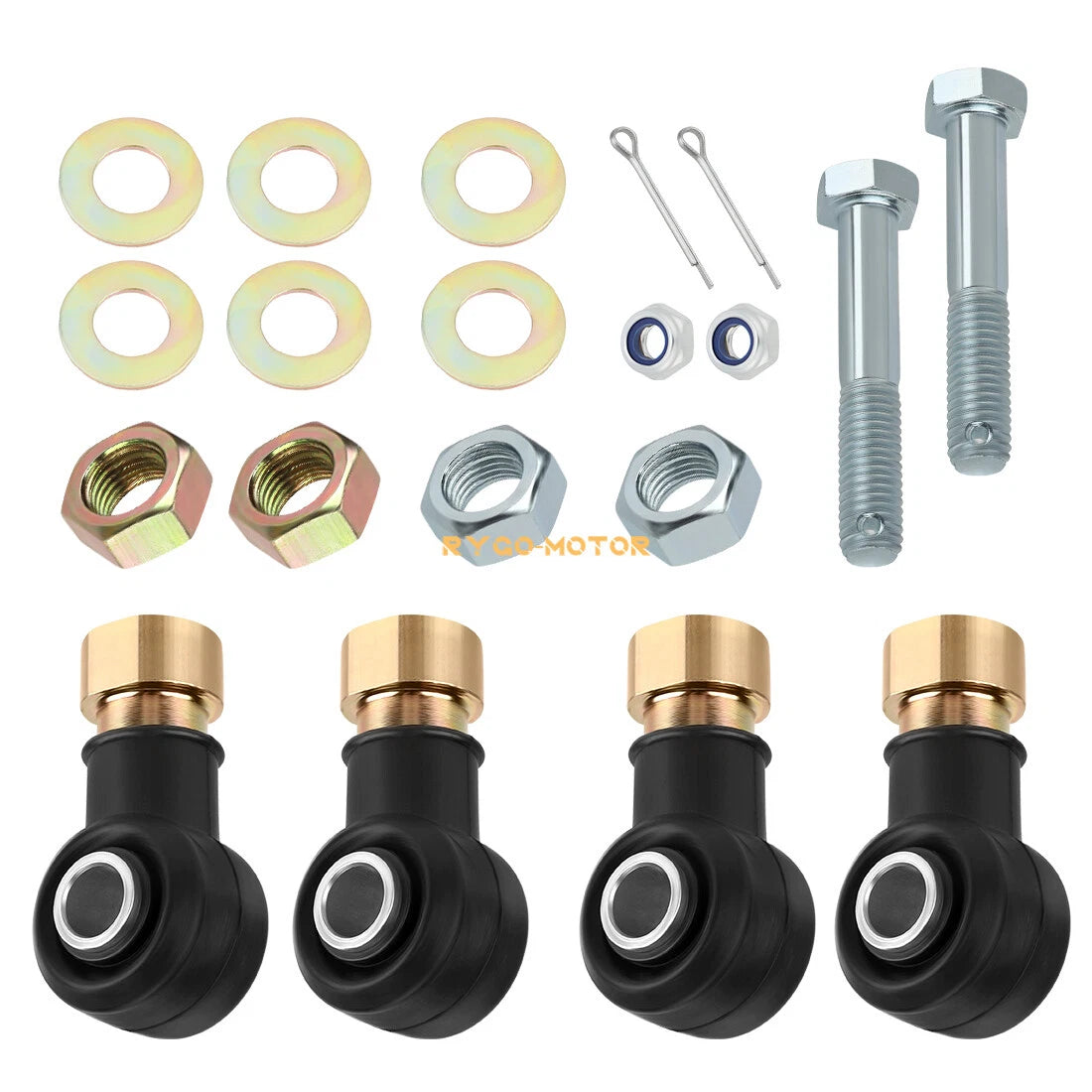 Set of 2 Tie Rod End Kits for Polaris Magnum 325 330 425 500 (1998–2006)
