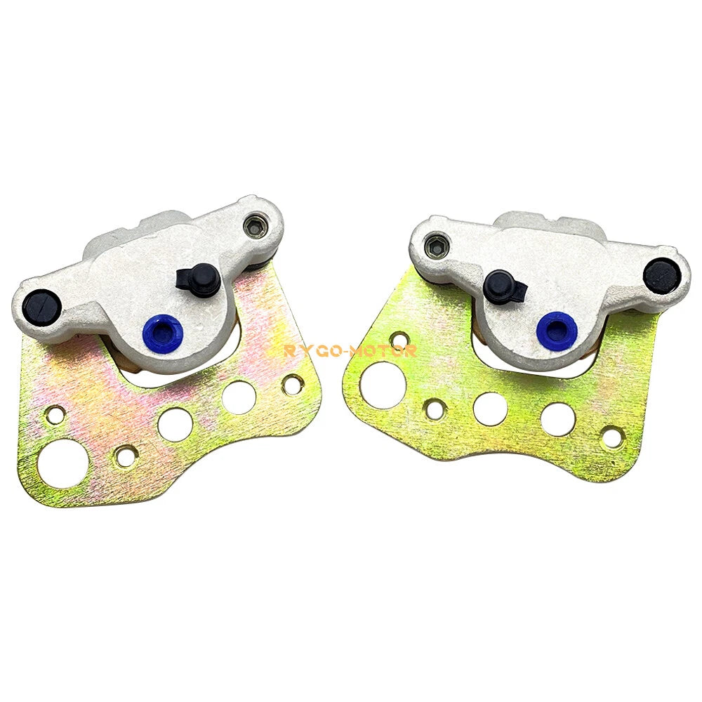 Front Left Right Brake Calipers & Pads for Polaris Sportsman (2000–2009)