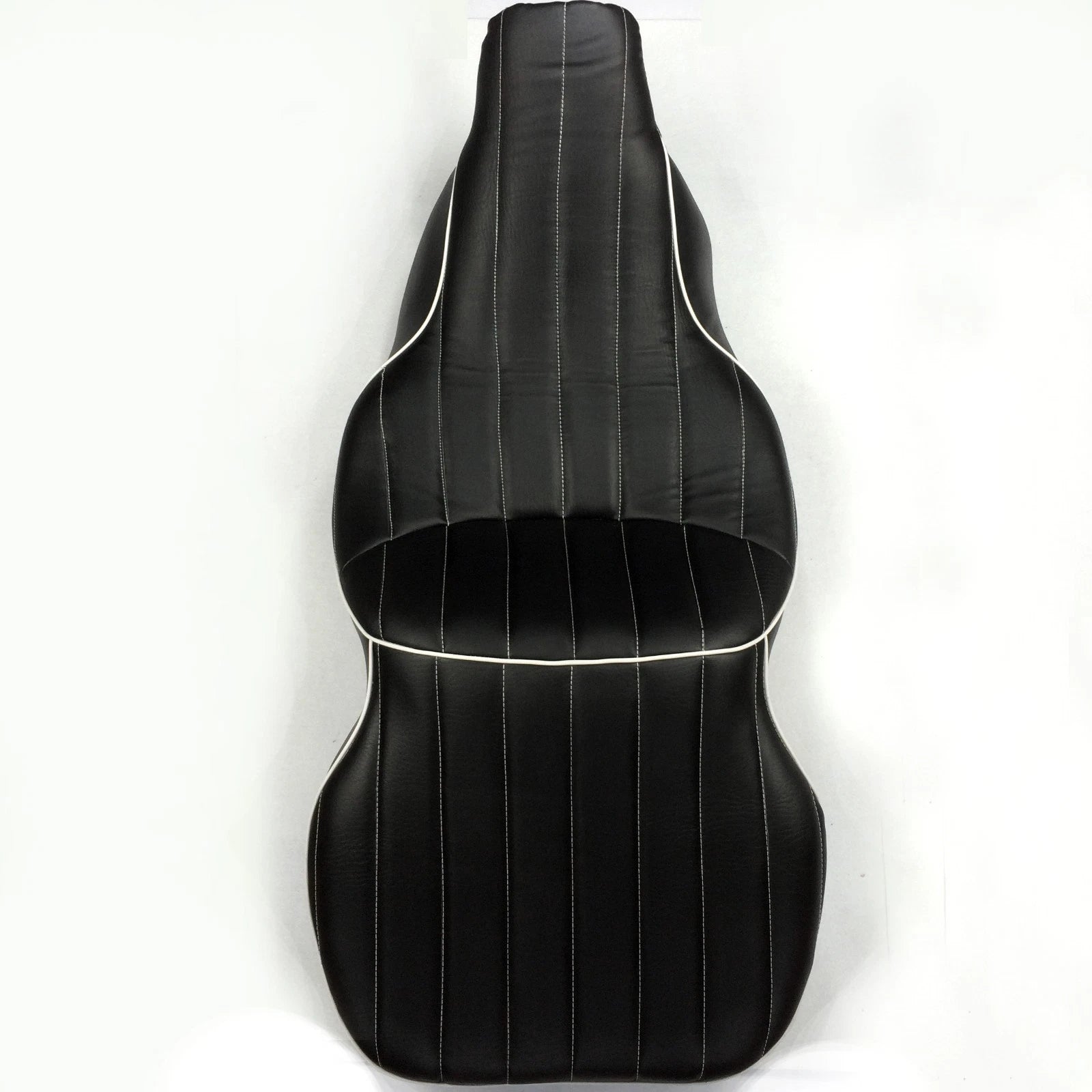 Custom Driver Passenger Seat for Harley FLHT (1997–2006) Vertical Stripes