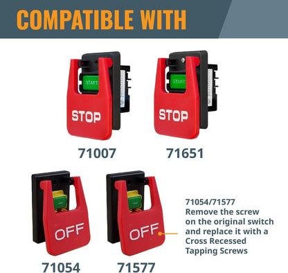 Deep Junction Box for Dust Collector Switches and Power Tool Controls