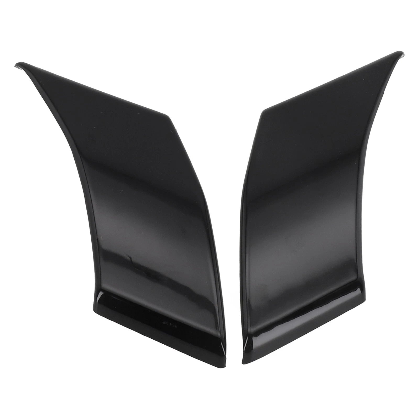 Glossy Black A Pillar Triangle Trim for