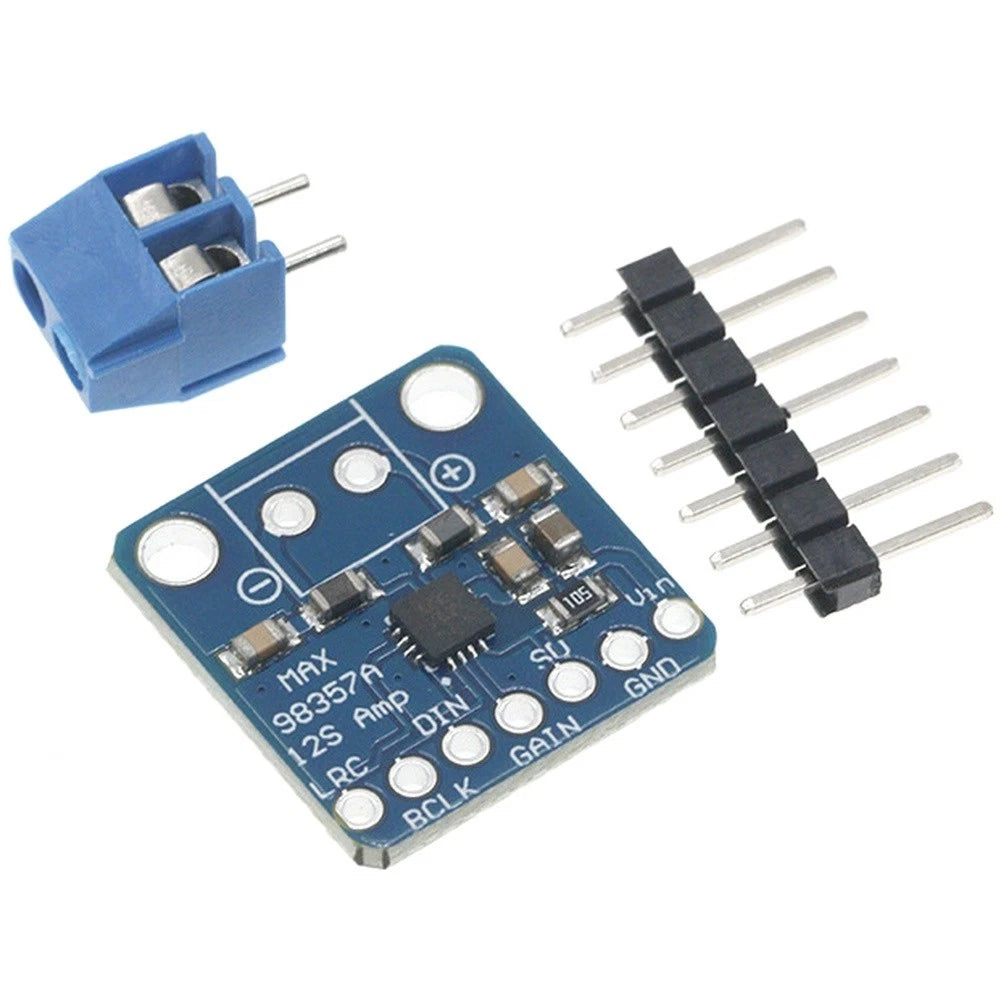5pcs MAX98357 I2S Class D 3W Audio Decoder Board for Raspberry Pi (2012–2023)