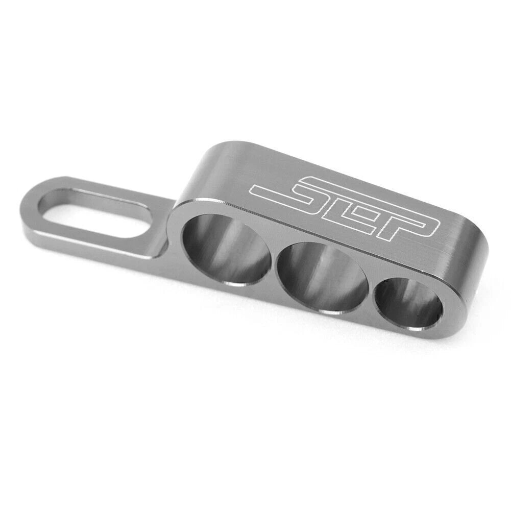 Stent Waste Three Pipes Bracket 6mm Hole Tubes Pinces Fixed Aluminum Titanium UK