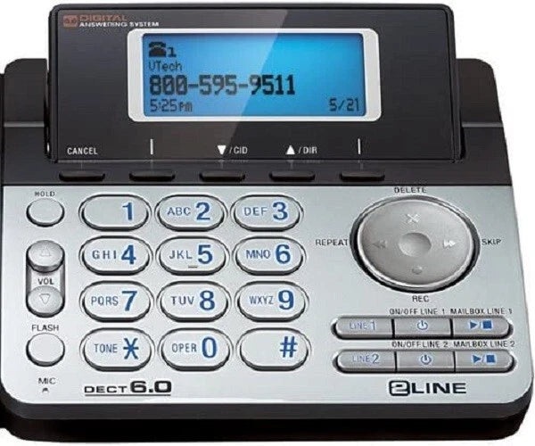 2X VTech DS6151 DECT 6.0 Cordless Phone Set with DS6101 Handset