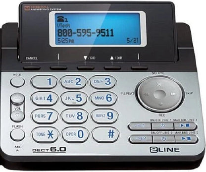 2X VTech DS6151 DECT 6.0 Cordless Phone Set with DS6101 Handset