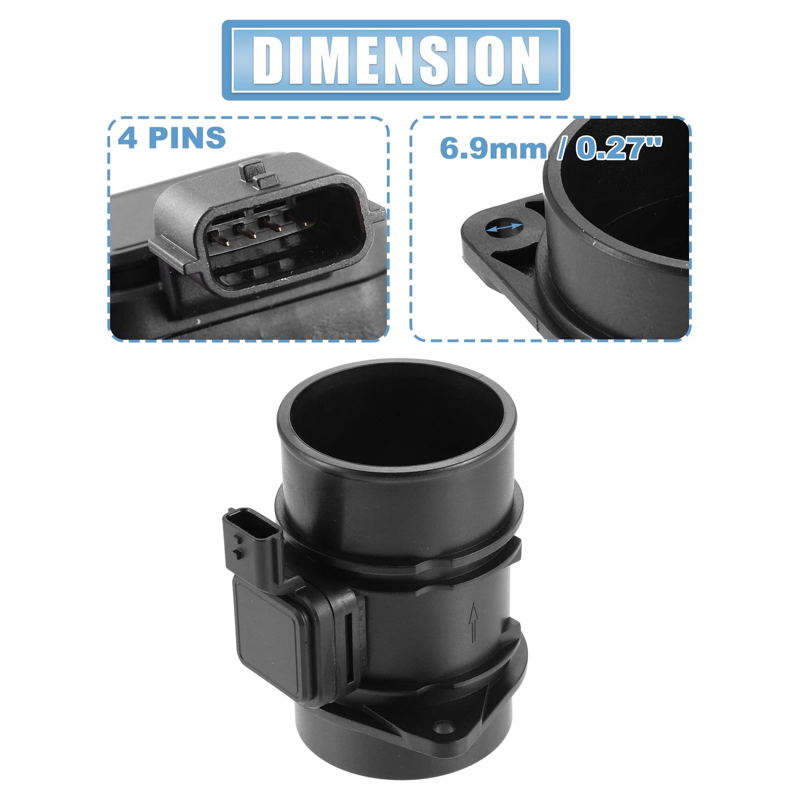 Mass Air Flow Sensor for Car (5WK97021)