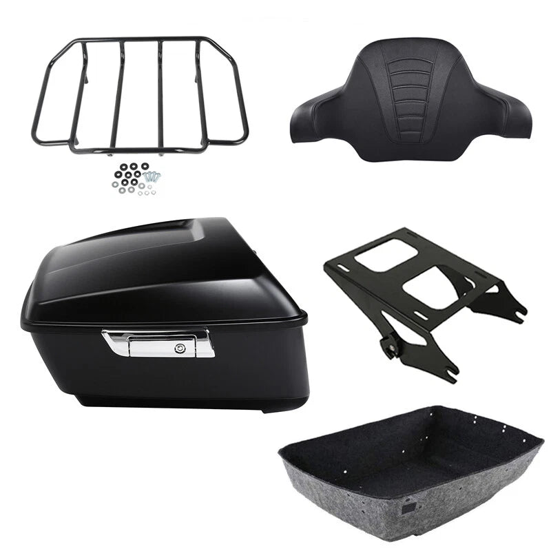 Trunk Backrest Luggage Mount for Harley Touring Electra Glide (2014–2026)
