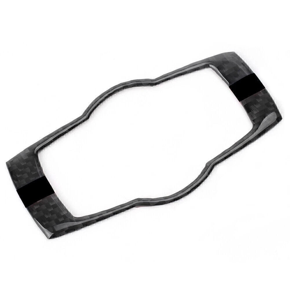 Carbon Fiber Headlight Switch Button Frame Cover for BMW 3 Series (E90)