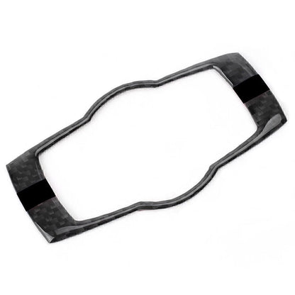 Carbon Fiber Headlight Switch Button Frame Cover for BMW 3 Series (E90)