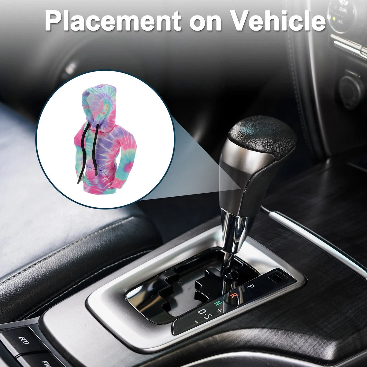 Universal Gear Shift Knob Cover for Cars (Green, Blue, Pink)