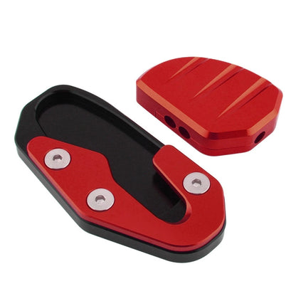 Kickstand Enlarger Support Side Stand Auxiliary Plate Red For Honda PCX160 2025