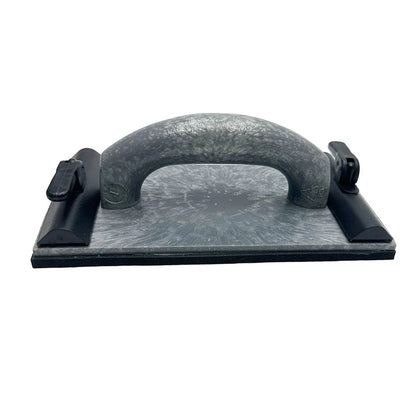 Wall Sanding Tool Set of 2 Dual Sizes 23x11.5cm 18.6x9.55cm Gray Black
