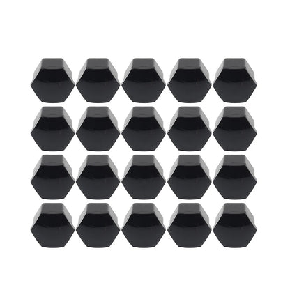 20x 17mm Wheel Nut Cover Caps with Tool for Audi