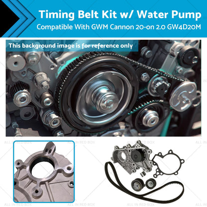 Timing Belt Kit & Water Pump for GWM Cannon (2020-On) GW4D20M