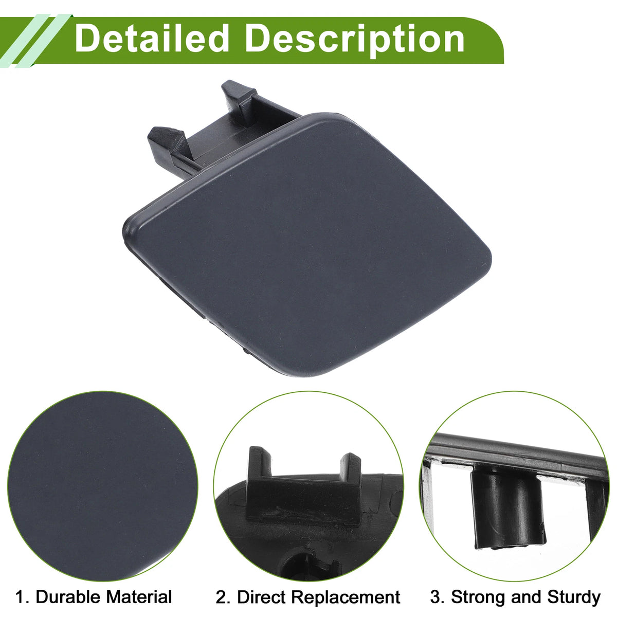 Washer Nozzle Cover Cap No.25928248 for Cadillac SRX (2010–2016) Unpainted
