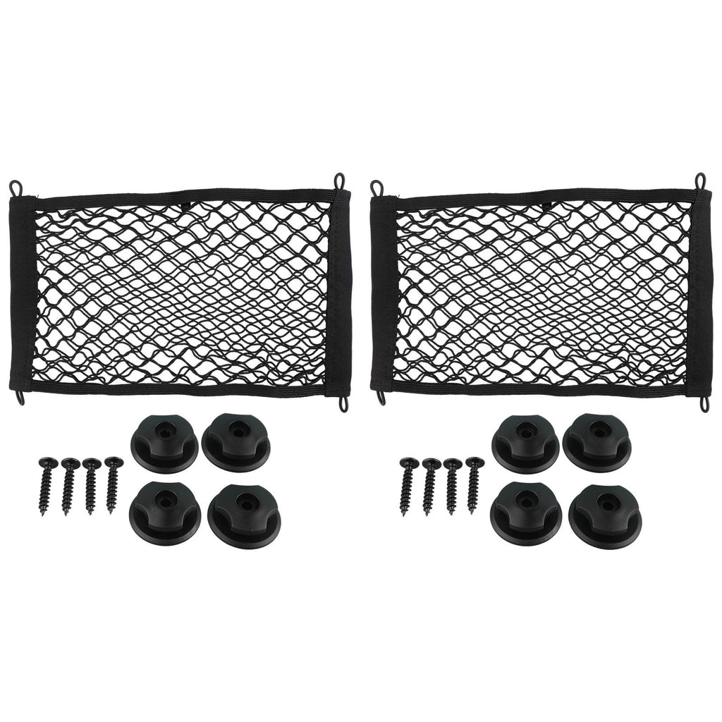 2X Cargo Net Pocket for Universal Car (Trunk Side Elastic Storage)
