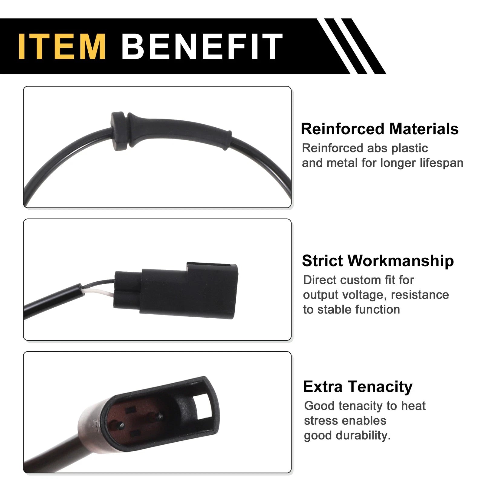 Wheel Speed Sensor ABS for Ford Focus Left (2007–2016)