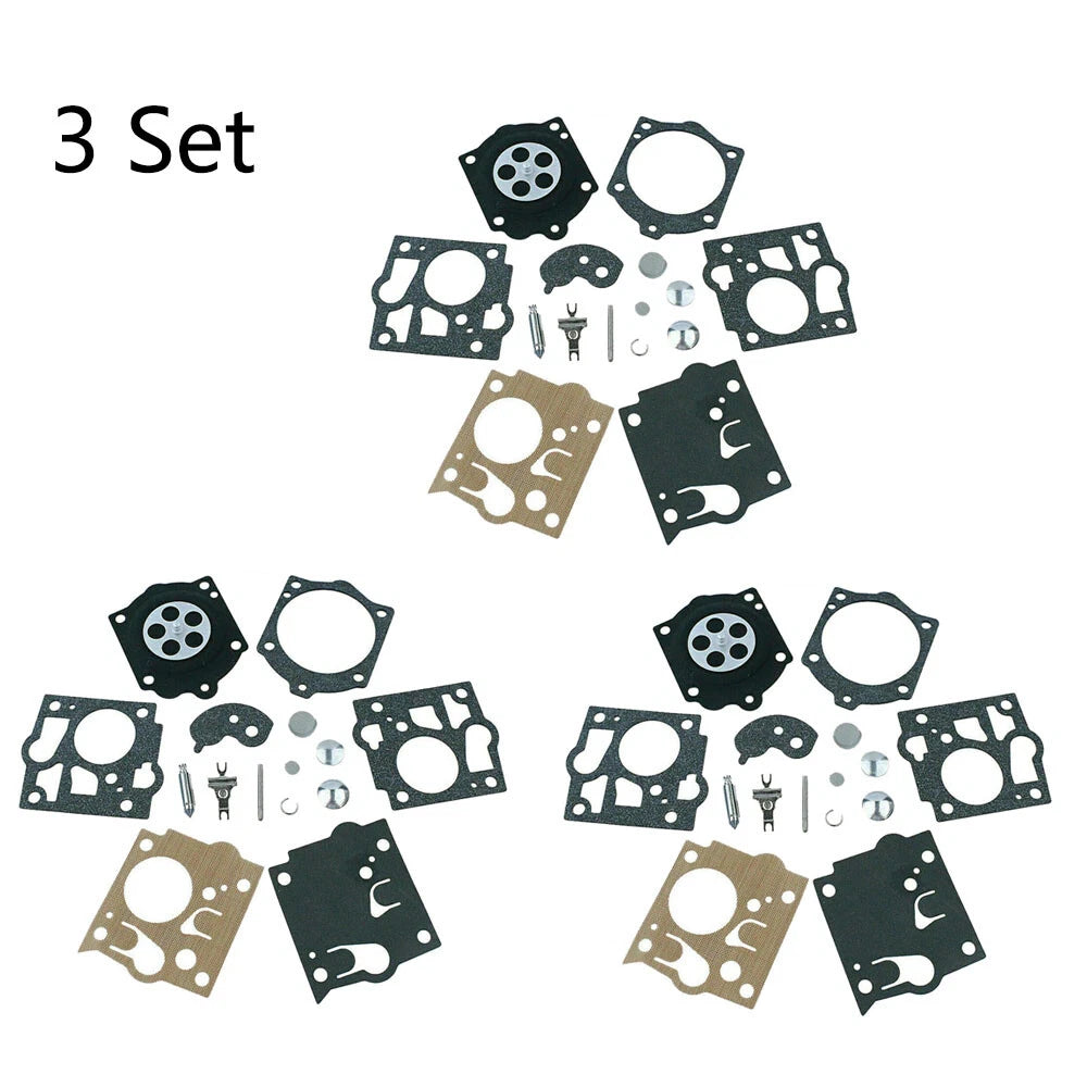 3x Carburetor Kit Replace For McCulloch Mac Promac 700 8200 PM 10 10-10 K10-SDC