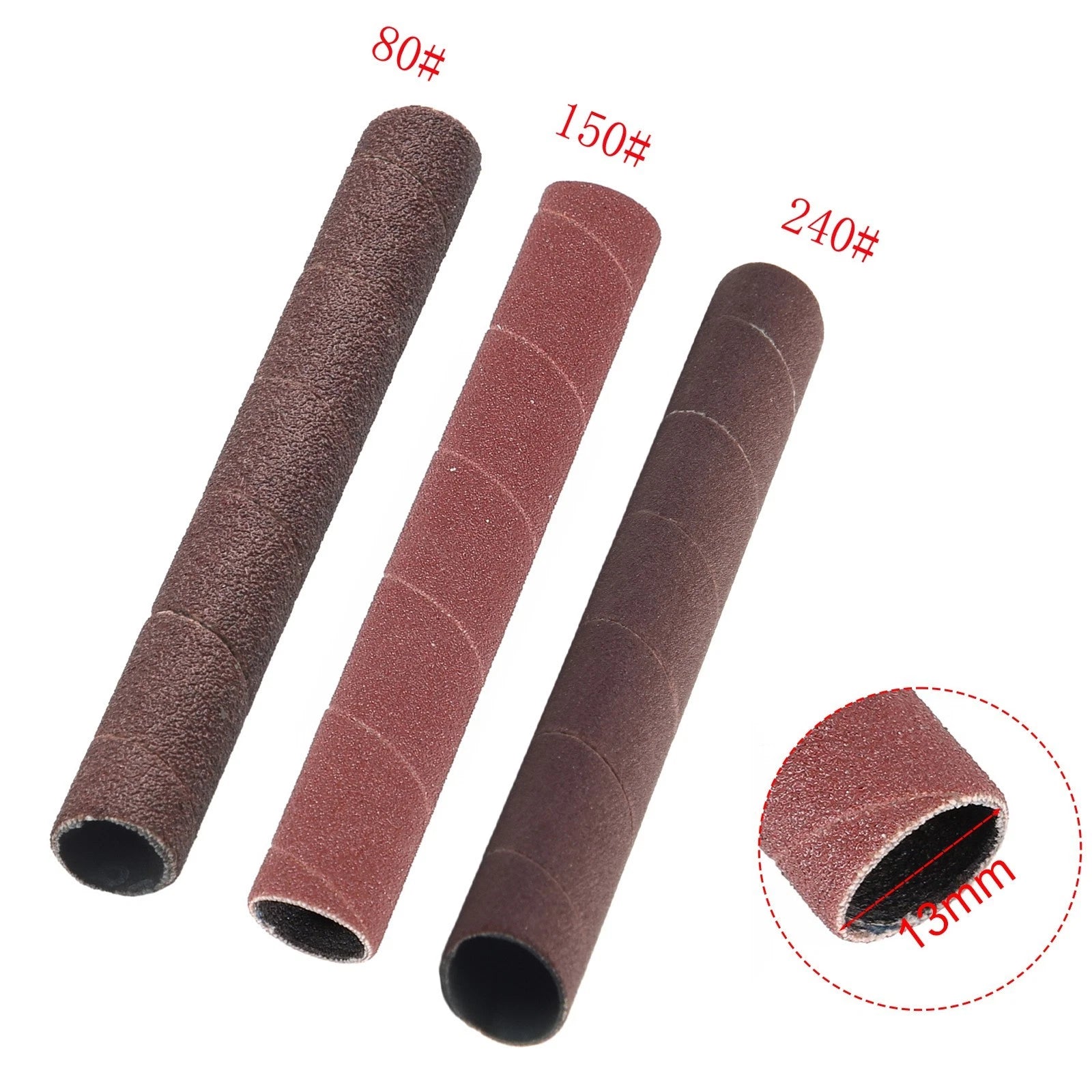 Sander Sleeves for Vibrating Spindle 4.5inch (80/150/240#)