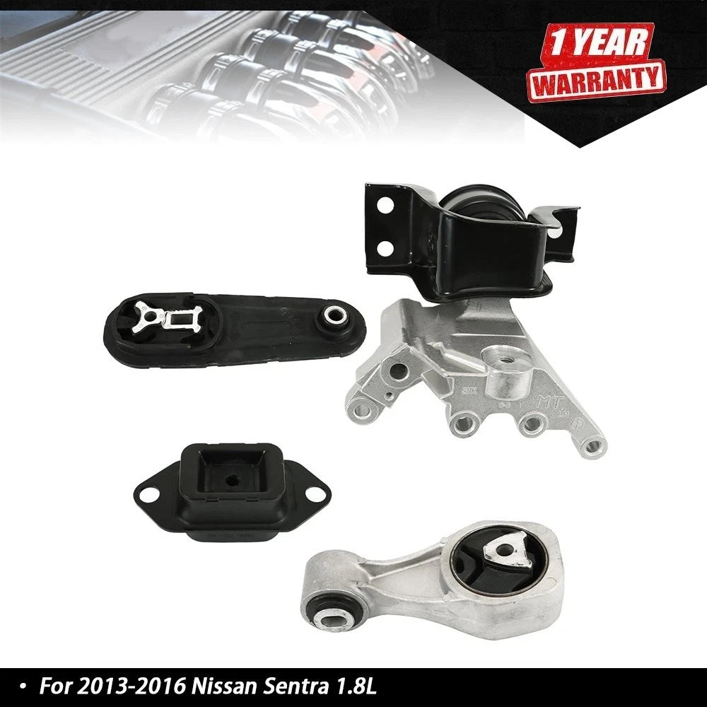 4X Engine Motor & Trans Mount for Nissan Sentra (2013–2016) A4360