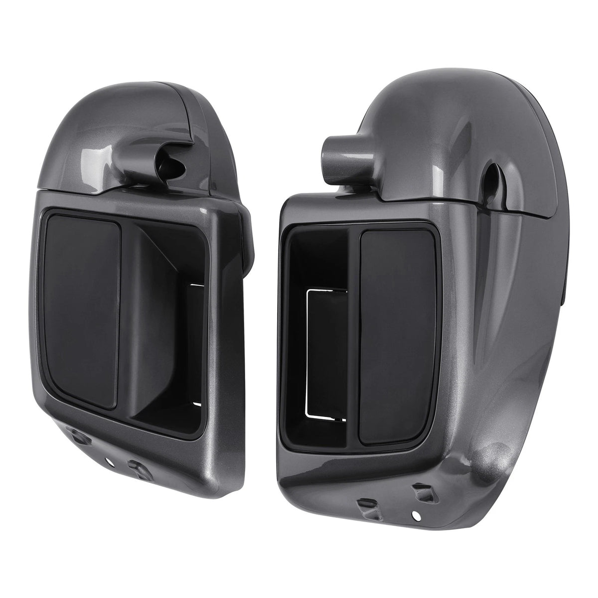 Lower Vented Fairings for Harley Street Glide (2014–2023) Gauntlet Gray Metallic