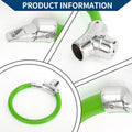 Bicycle Lock Portable Ring Cable Anti-Theft Mini Lock 46cm Green
