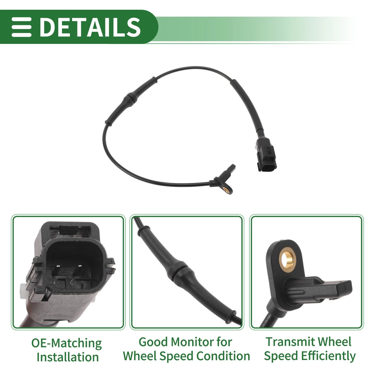 ABS Wheel Speed Sensor No.C2P15770 for Jaguar F-Type X152 (2009–2021)