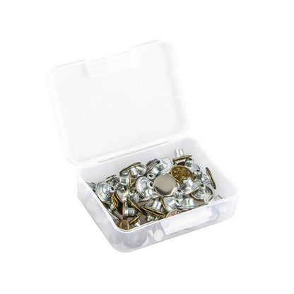 40Pcs Metal Jeans Button Tack Buttons for DIY Repair Sewing Pants