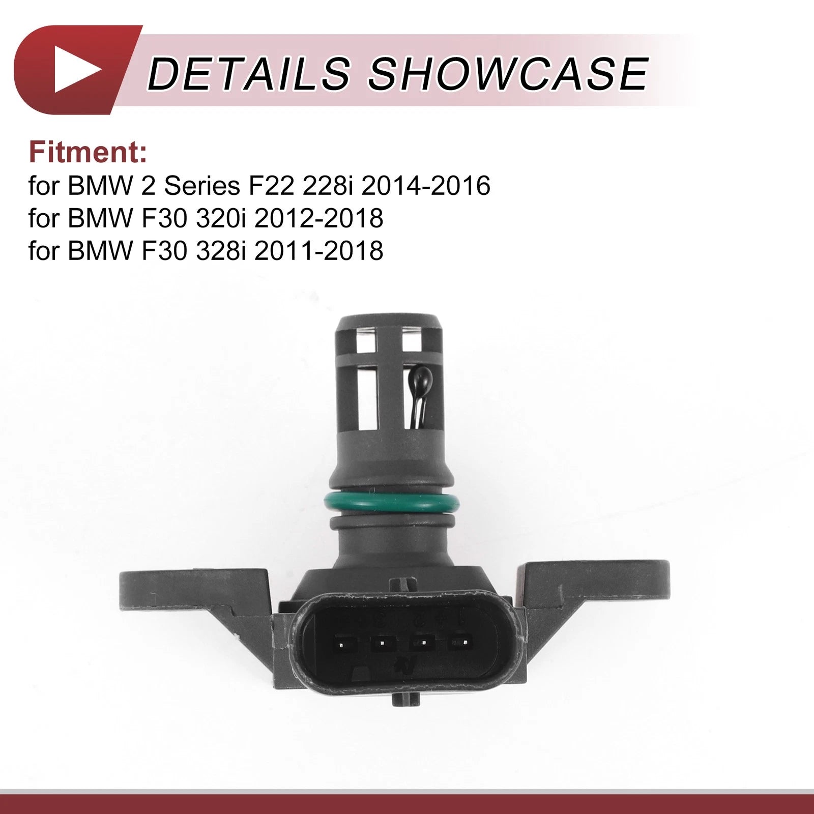 MAP Sensor for BMW 2 Series F22 (2014–2016) No.784353101