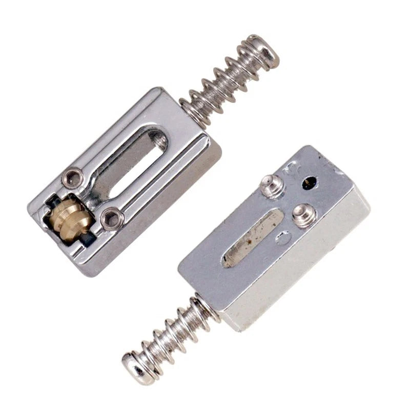 6-Pack Metal Roller Guitar Saddle Bridge String Saddles for E-Guitar H