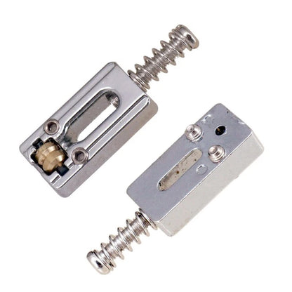 6-Pack Metal Roller Guitar Saddle Bridge String Saddles for E-Guitar H