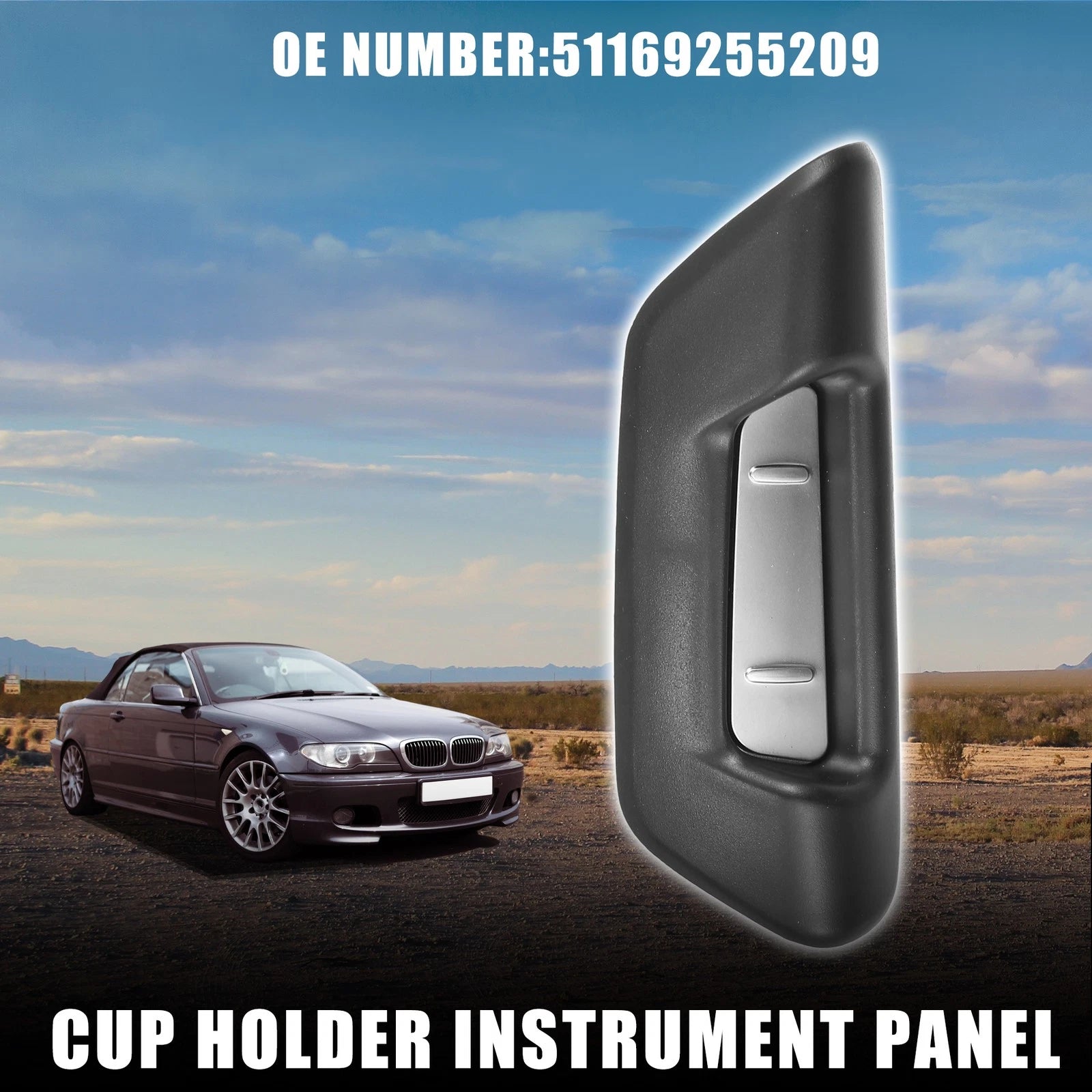 Cup Holder for BMW X1 Front Rear Replacement 2013–2015 Drink Holder