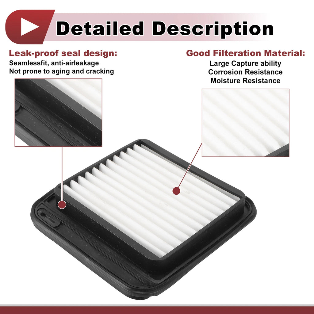 Engine Air Filter No. 165464A00A for Nissan MG22S (1 Pc)