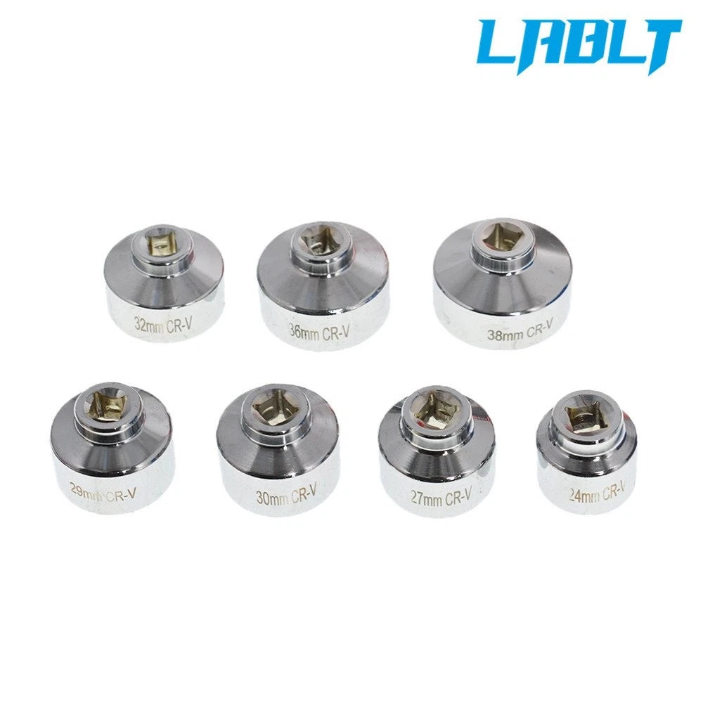7-Piece Oil Filter Wrench Socket Tool Kit for (3/8")