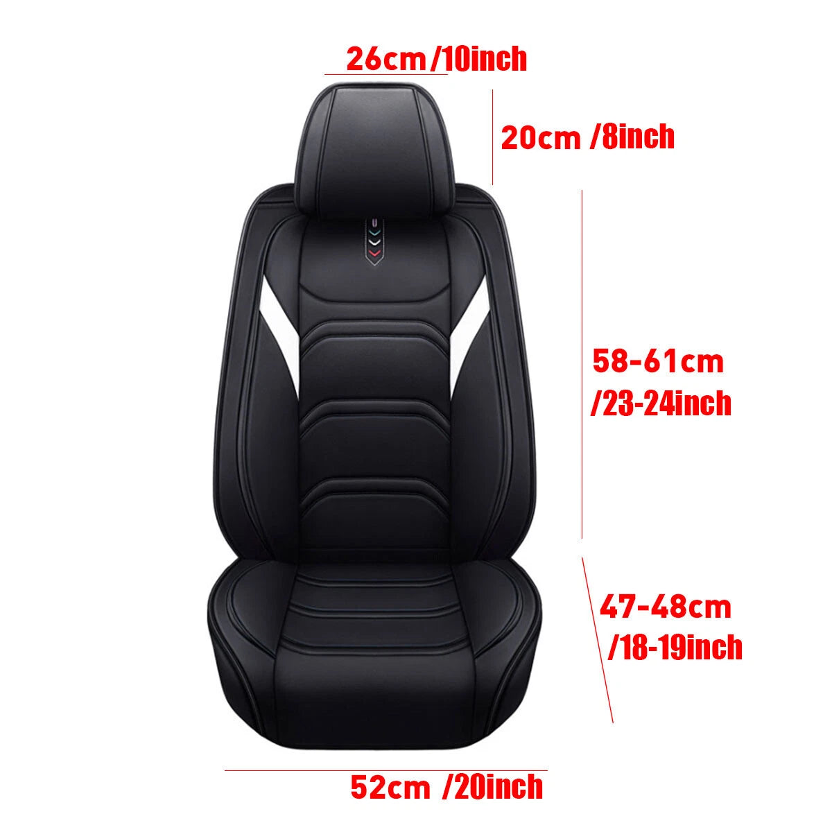 Cushion Leather Car Seat Covers for Chevrolet Silverado GMC 1500 2500HD 3500HD