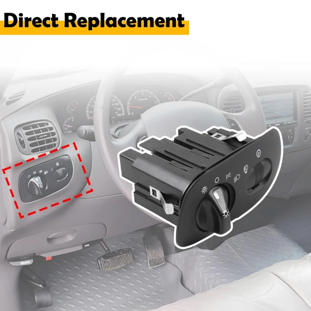 Headlight Light Switch YL3Z11654DAA for Ford F150 (2000–2004)
