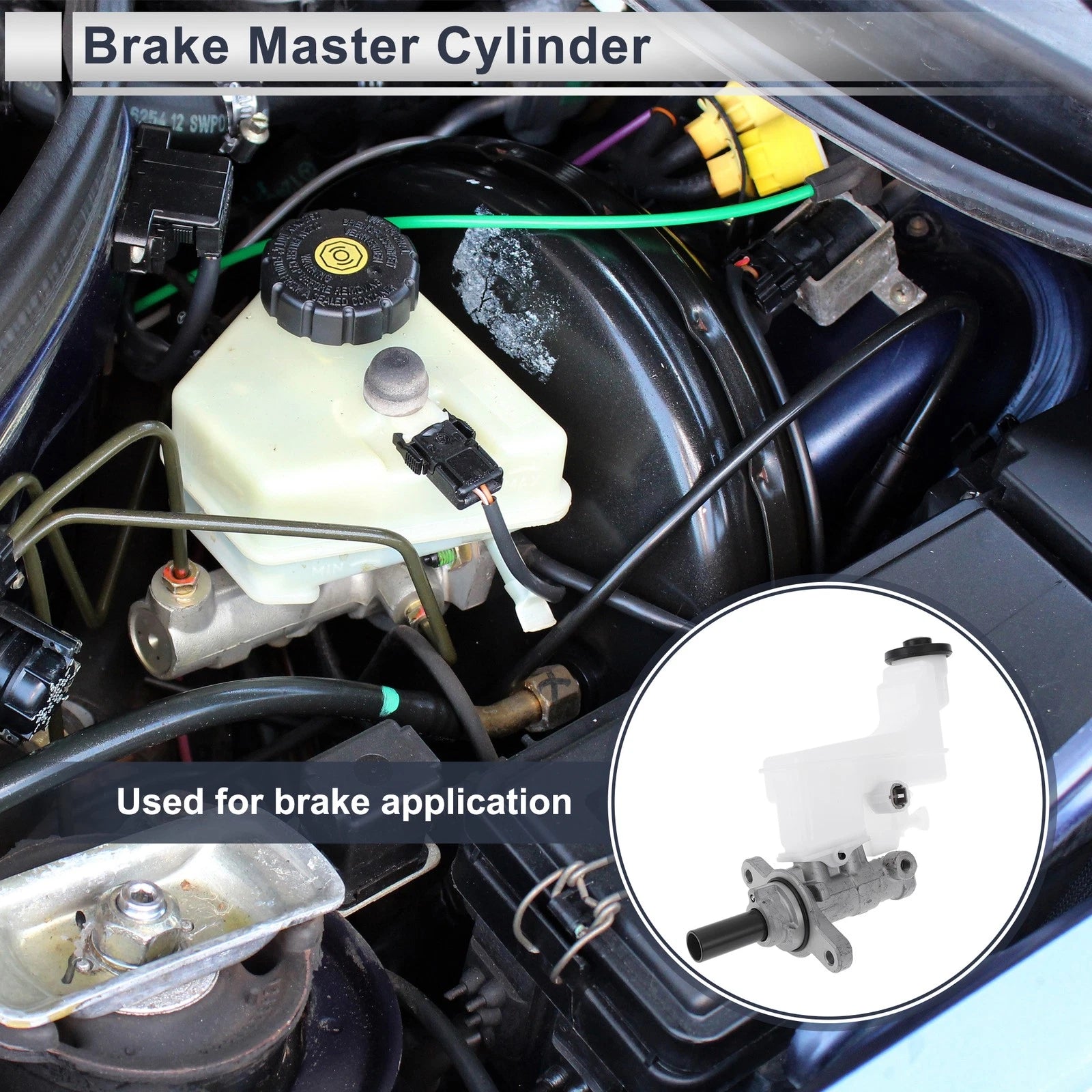 Brake Master Cylinder with Reservoir Replacement for Lexus ES350 (2007–2012)