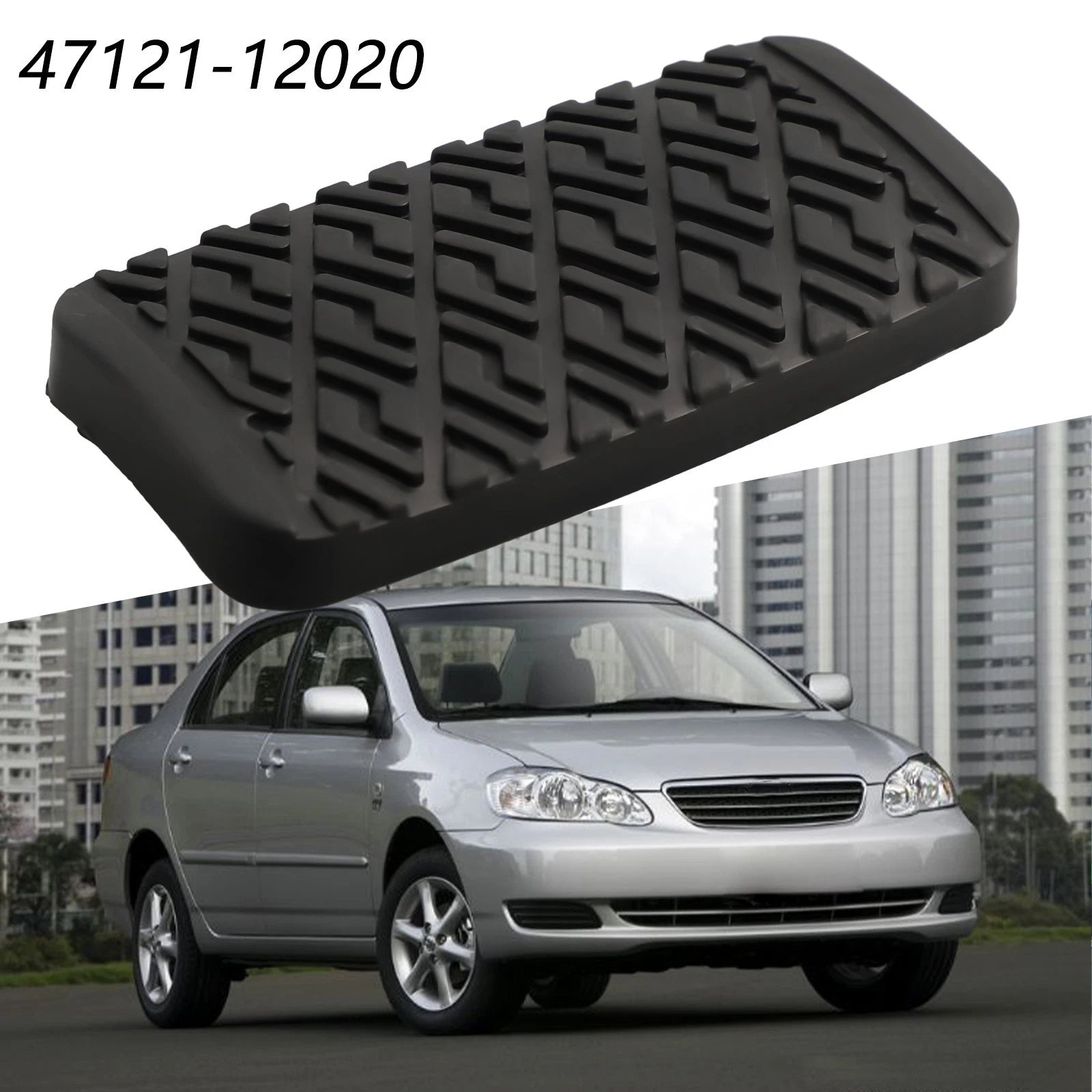 Rubber Brake Pedal Cover for