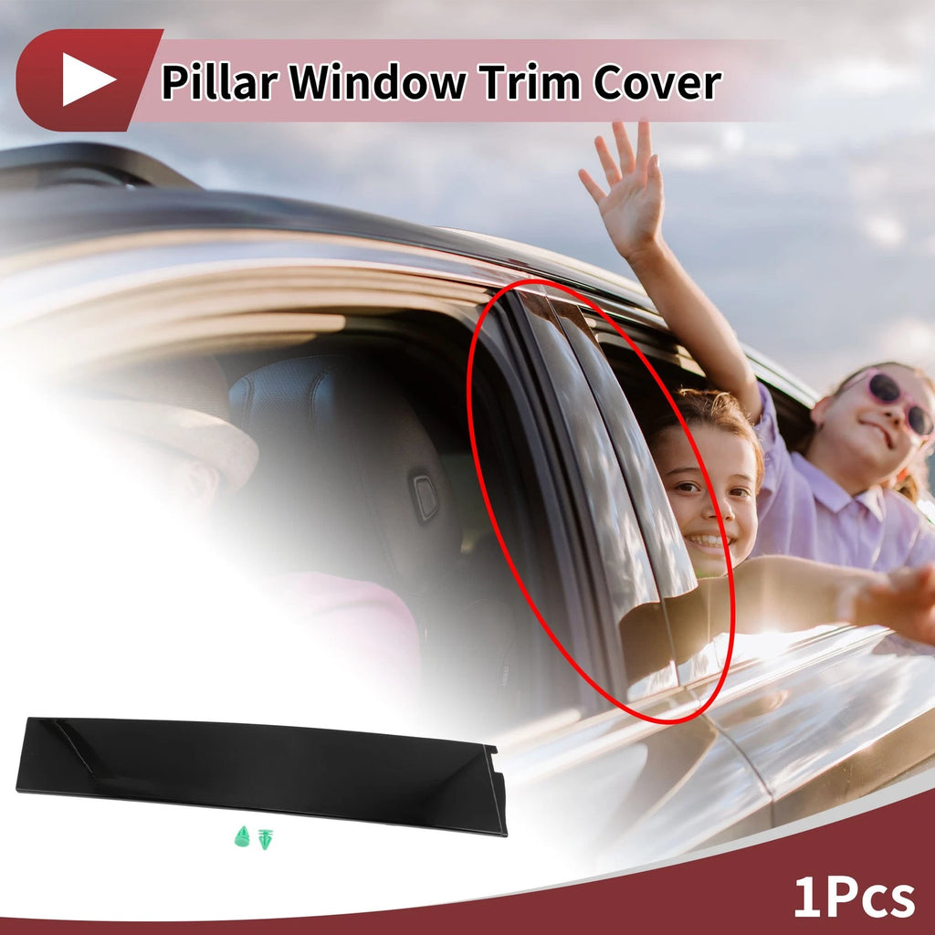 Door Pillar Window Trim Left B Pillar Replacement for Chevy Tahoe (2015–2018)