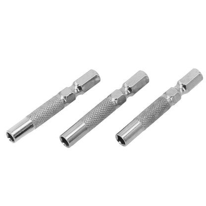 6 35mm Hex Insert Bit Adapter with Magnetic Holder for Universal Use