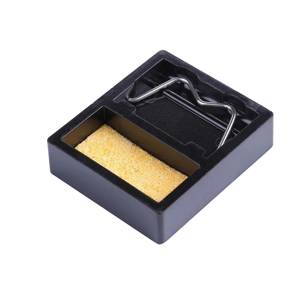 2X Soldering Iron Stand Holder with Clean Sponge
