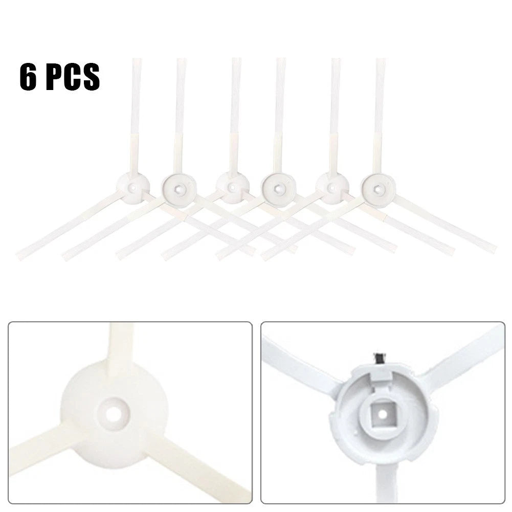 Set of 6 Side Brushes for Tefal Explorer RG7447 RG7447WH