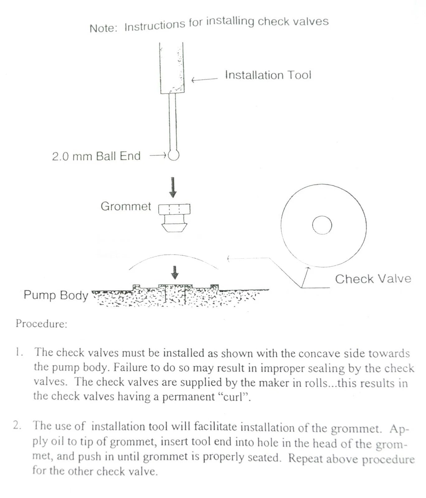 Check Valve Grommet Installation Tool for Mikuni Super BN BNI SBN SBNI