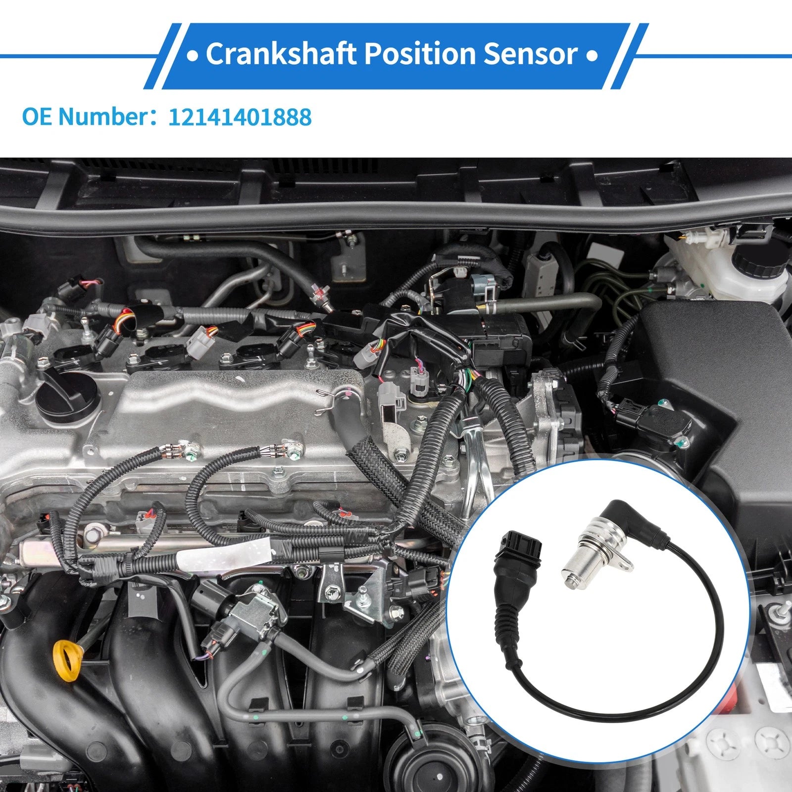 Crankshaft Position Sensor Replacement for BMW M3 MT (1992–1995)