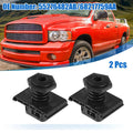 Adjustable Hood Bumper Buffer Set for Dodge Ram 2500 (2003–2024)