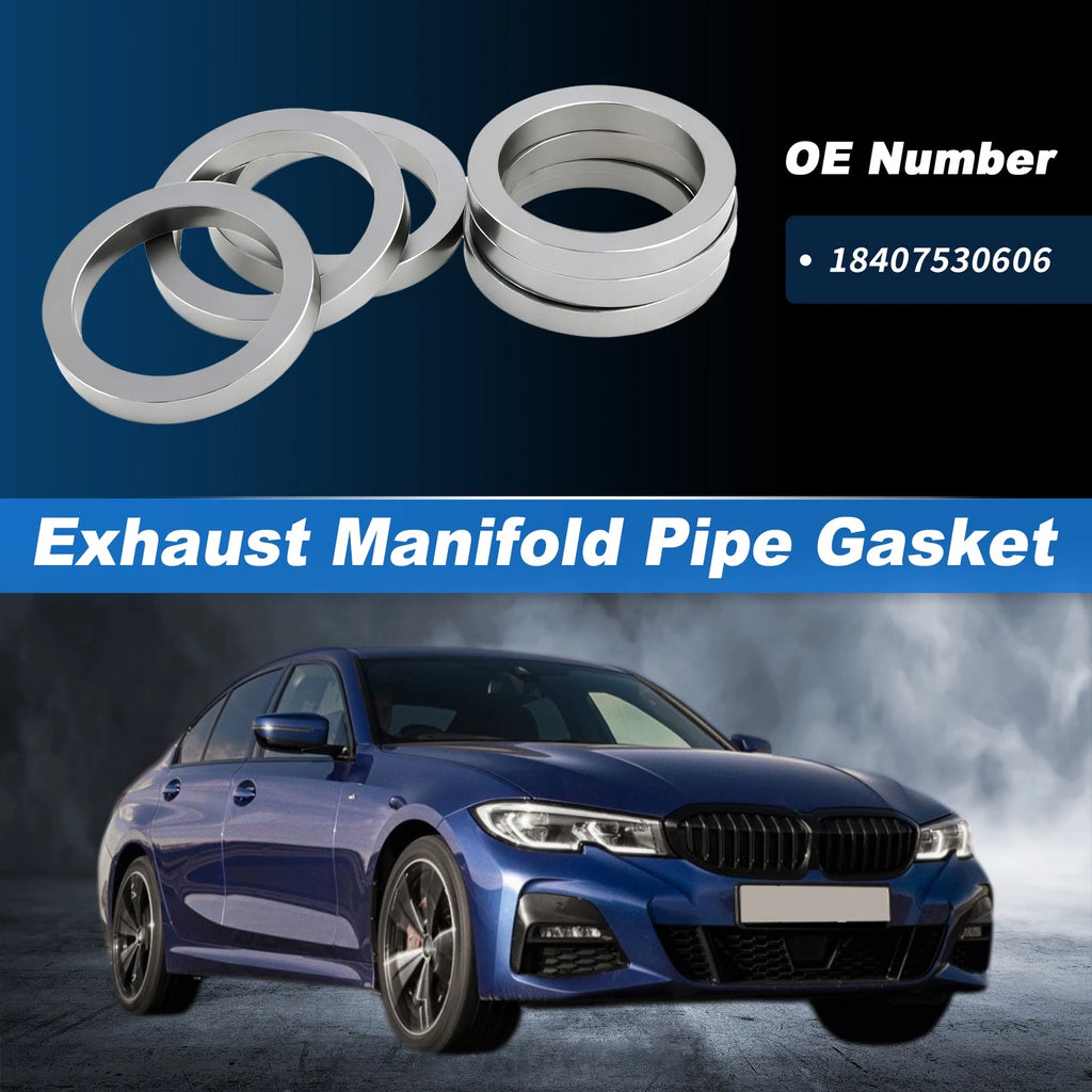 6 Piece Exhaust Manifold Gaskets OEM Replacement for BMW N52N (2006–2016)
