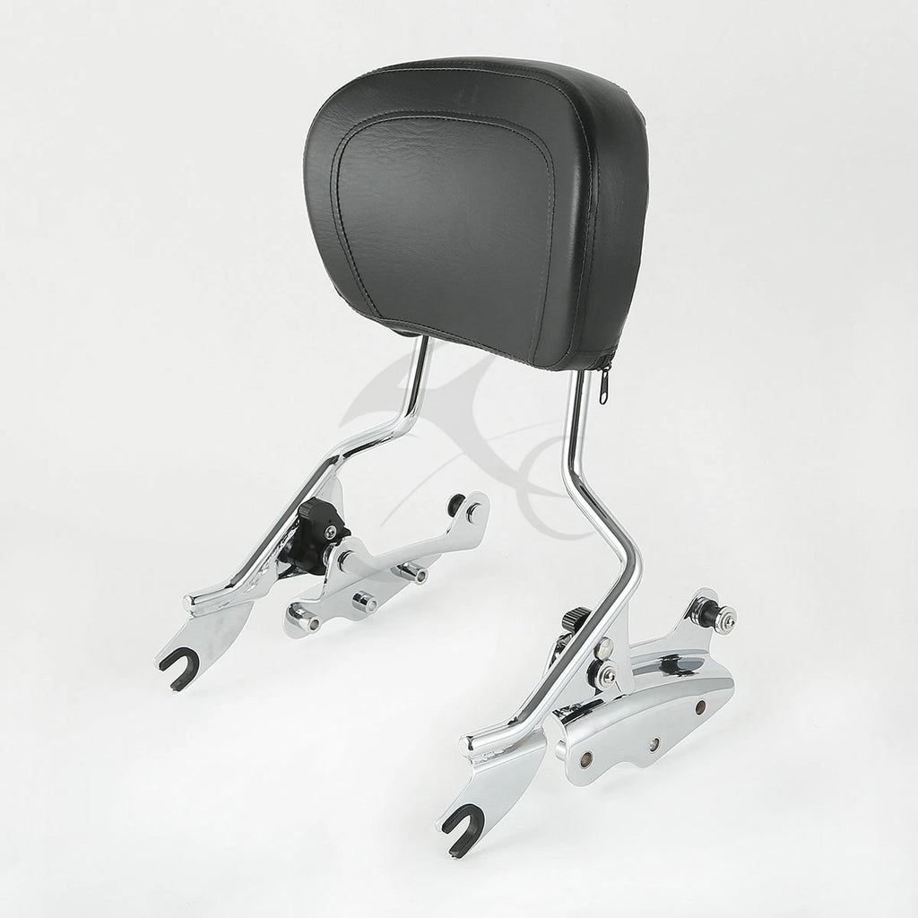 4 Point Docking Hardware Backrest Sissy Bar for Harley Electra Glide (2009–2013)
