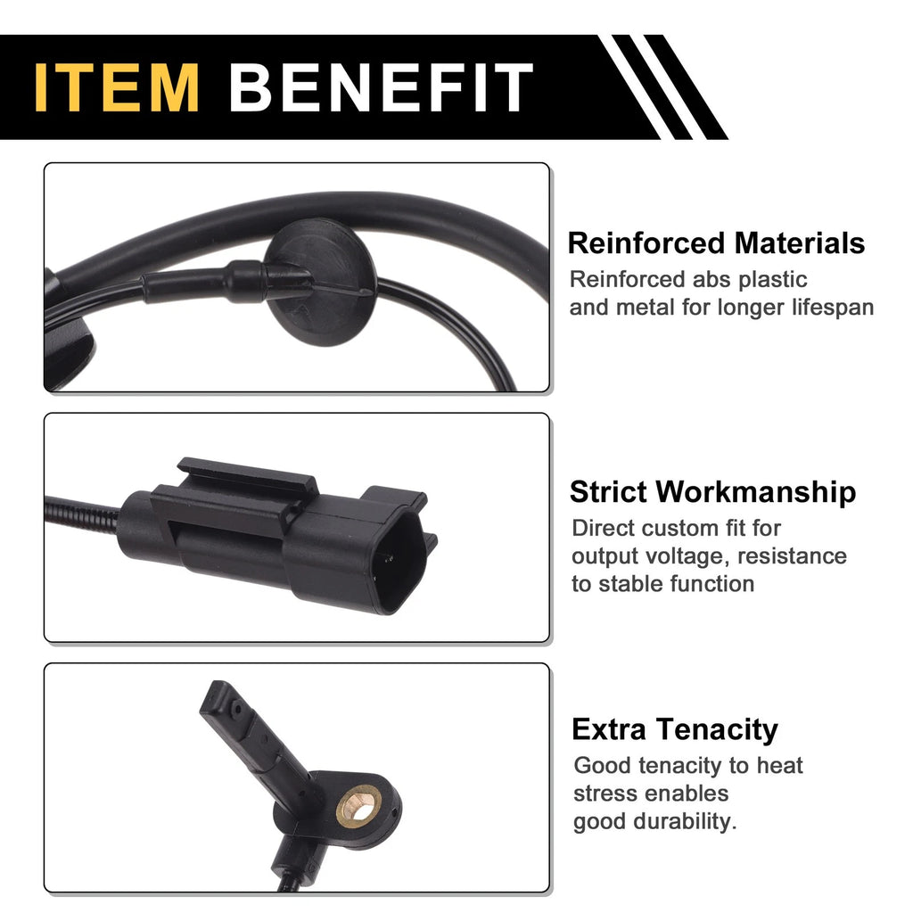 ABS Wheel Speed Sensor Left Front for Mitsubishi Outlander (2010–2015)