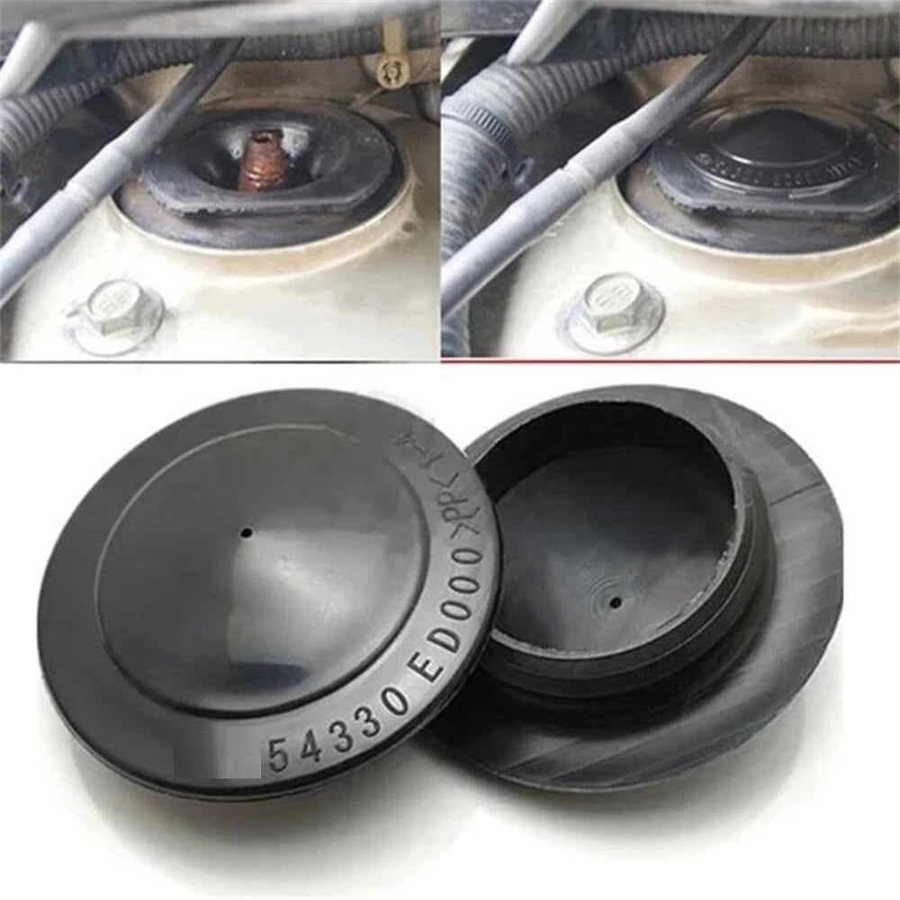 2 Suspension Strut Mount Covers for Nissan Versa Tiida Latio C11 (2007–2011)