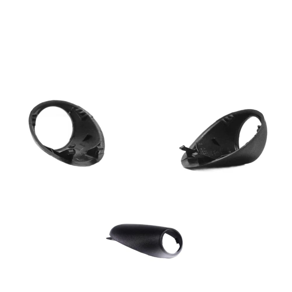 3PCS Rear Parking Sensor Outer Cover for BMW X5 E53 (2000–2006) Black